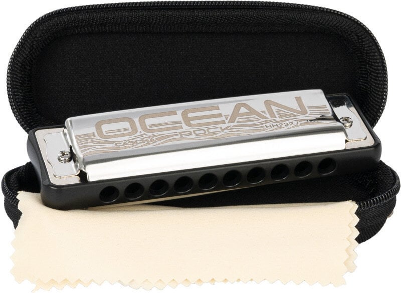 Diatonic harmonica Cascha HH 2329 Ocean Rock E BK