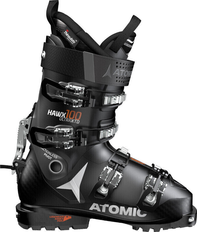 Zjazdové lyžiarky Atomic Hawx Ultra XTD Black/Anthracite 26/26,5 Zjazdové lyžiarky