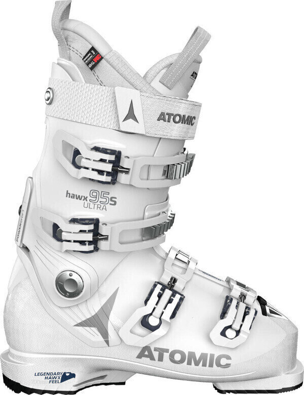 Chaussures de ski alpin Atomic Hawx Ultra W White/Silver/Dark Blue 24/24,5 Chaussures de ski alpin