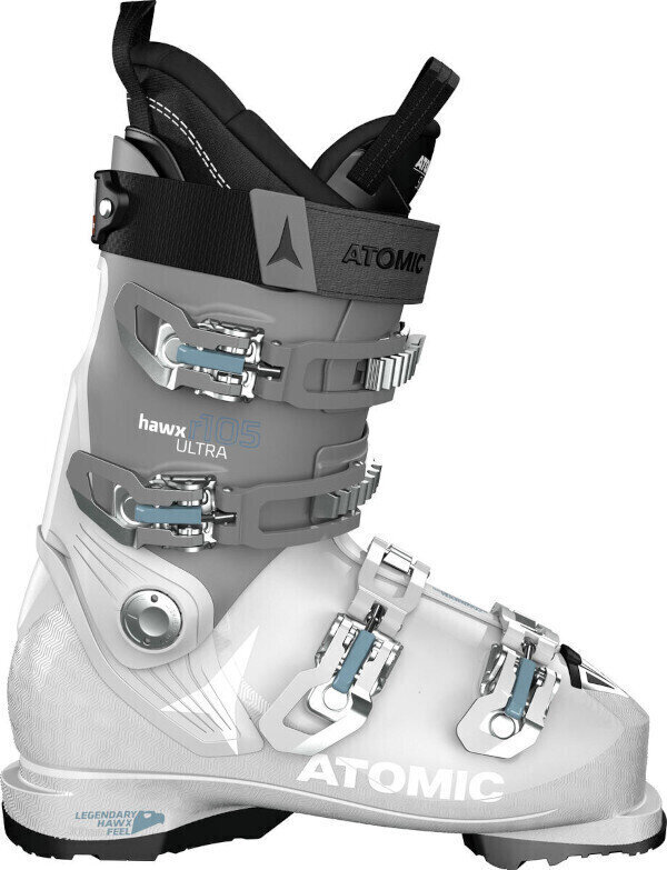 Alpine Ski Boots Atomic Hawx Ultra R W Light Grey/Dark Grey/Denim Blue 24/24,5 Alpine Ski Boots