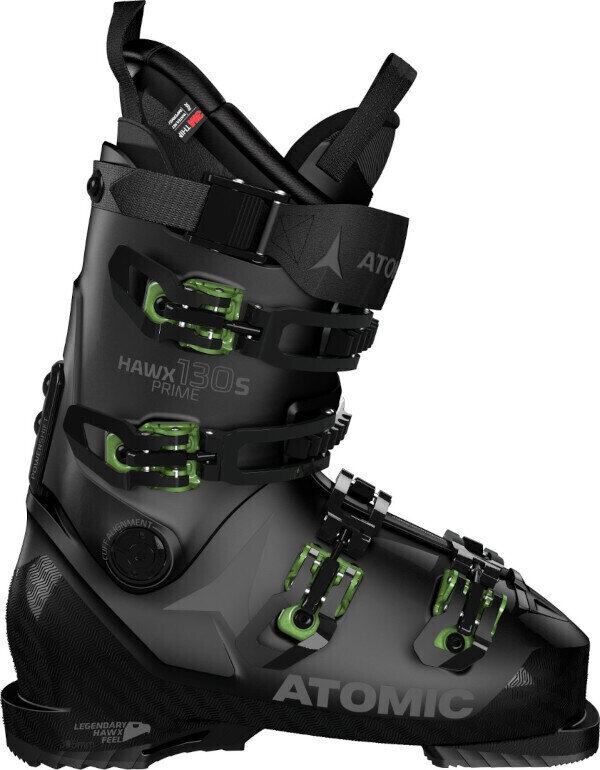 Обувки за ски спускане Atomic Hawx Prime Black/Green 26/26,5 Обувки за ски спускане
