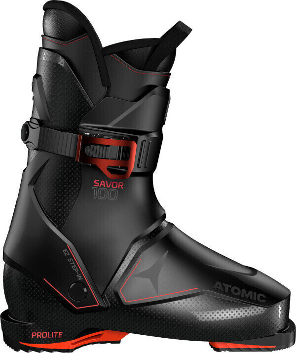 Обувки за ски спускане Atomic Savor Black/Red 26/26,5 Обувки за ски спускане