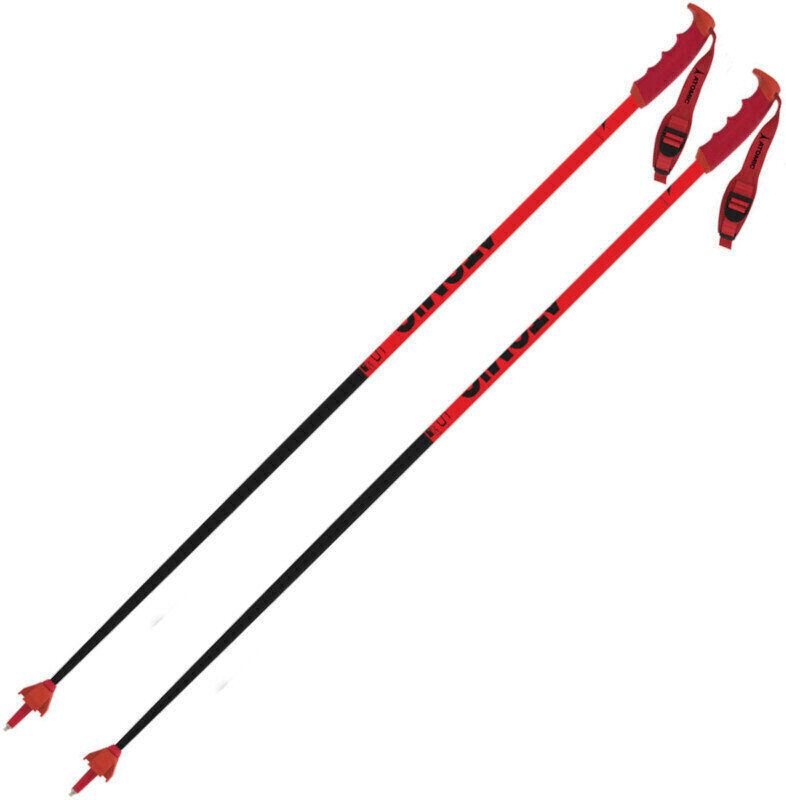 Ski-Stöcke Atomic Redster RS Red/Black 125 cm Ski-Stöcke