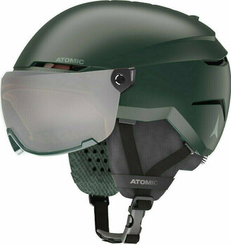 Ski Helmet Atomic Savor Visor JR Dark Green S (51-55 cm) Ski Helmet - 1