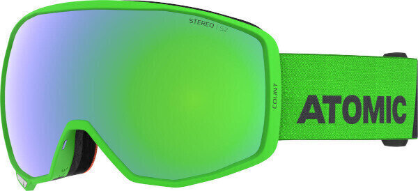 Okulary narciarskie Atomic Count Stereo Green/Blue Okulary narciarskie