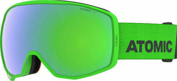 Ski Goggles Atomic Count Stereo Green/Blue Ski Goggles - 1