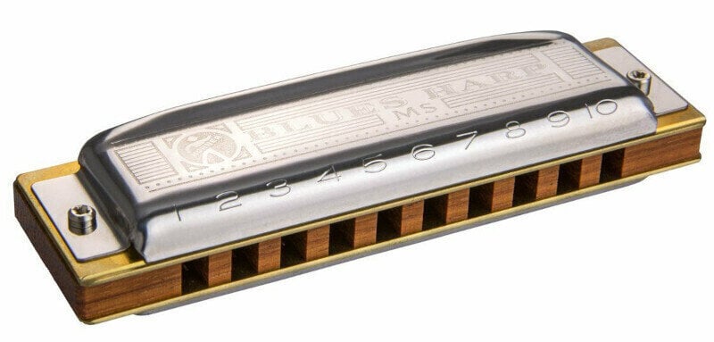 Diatonic harmonica Hohner Blues Harp MS A
