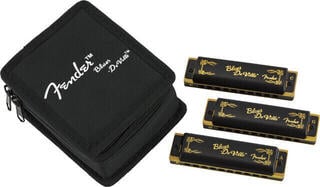 Diatonična ustna harmonika Fender Blues DeVille 3 Pack Diatonična ustna harmonika