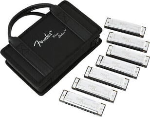 Diatonická ústní harmonika Fender Blues Deluxe 7 Pack Diatonická ústní harmonika