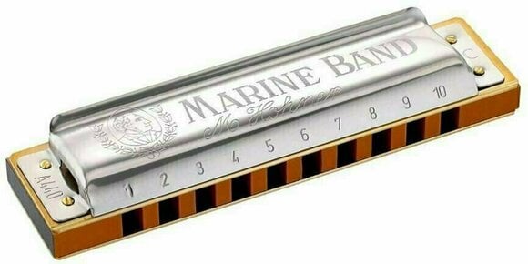 Diatonic harmonica Hohner Marine Band D-major - 1