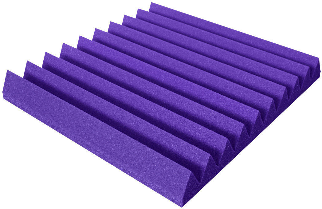 Absorbent foam panel Mega Acoustic PA-PMK4-V-50x50x5 Violet