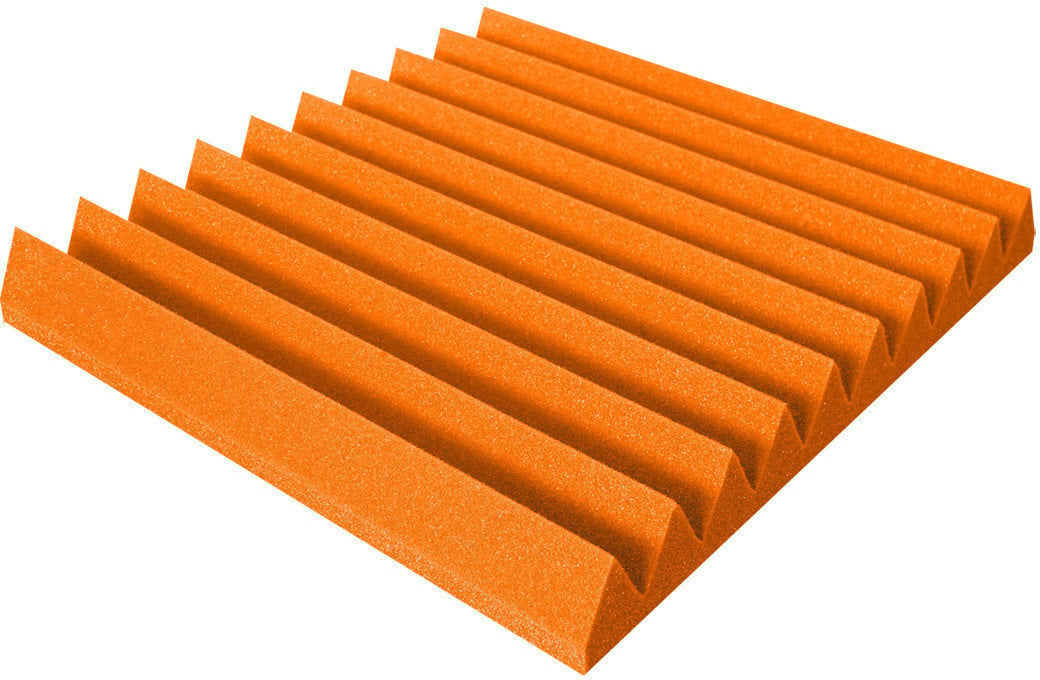 Absorbent foam panel Mega Acoustic PA-PMK7-O-50x50x7 Orange
