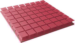 Absorbent foam panel Mega Acoustic PA-PM8K-R-60x60x6 Brick Absorbent foam panel