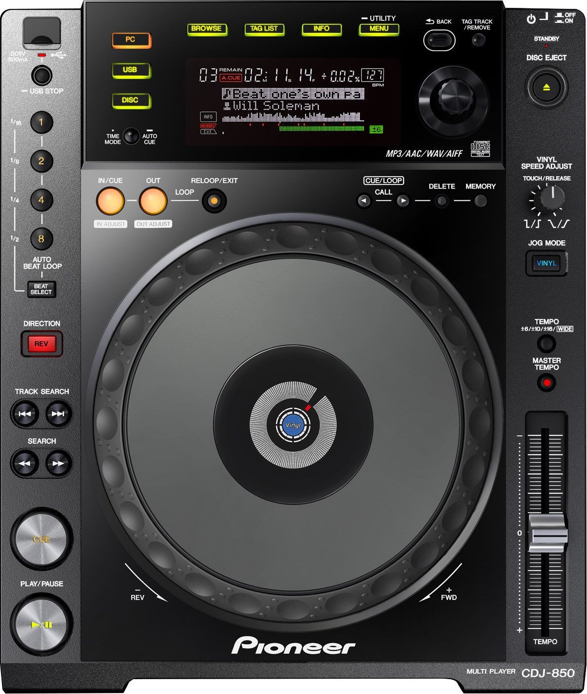 Kontroler DJ Pioneer Dj CDJ-850-K Kontroler DJ