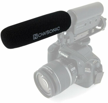 TV Kamera Nowsonic Kamikaze Kamera-Richtmikrofon für Video NEU Film 