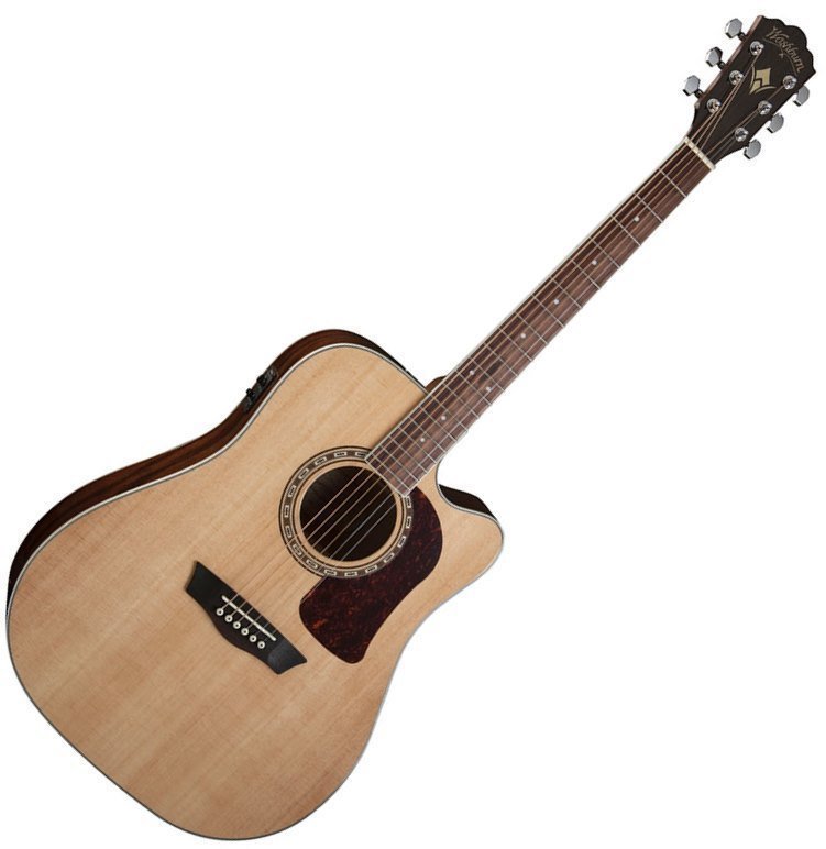 Guitare Dreadnought acoustique-électrique Washburn Heritage HD10SCE