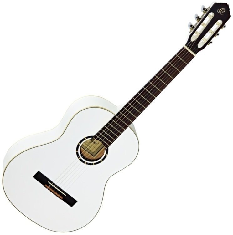Konzertgitarre Ortega R121WH 4/4 White