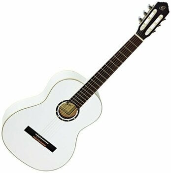Guitarra clássica Ortega R121WH 4/4 White - 1