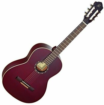 Guitarra clássica Ortega R131SN 4/4 Wine Red - 1