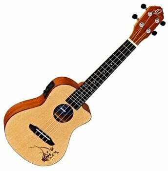 Koncert ukulele Ortega RU5CE Koncert ukulele Natural - 1