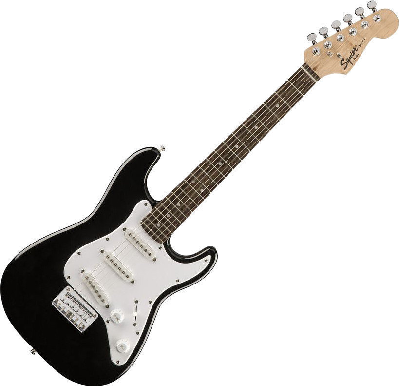 Elektrisk guitar Fender Squier Mini Strat RW BLK V2