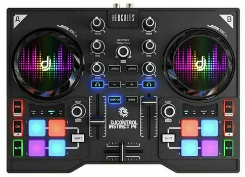 Contrôleur DJ Hercules DJ DJControl Instinct P8 - 1