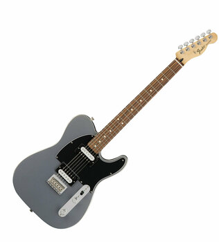 Electric guitar Fender Standard Telecaster HH PF Ghost Silver - 1