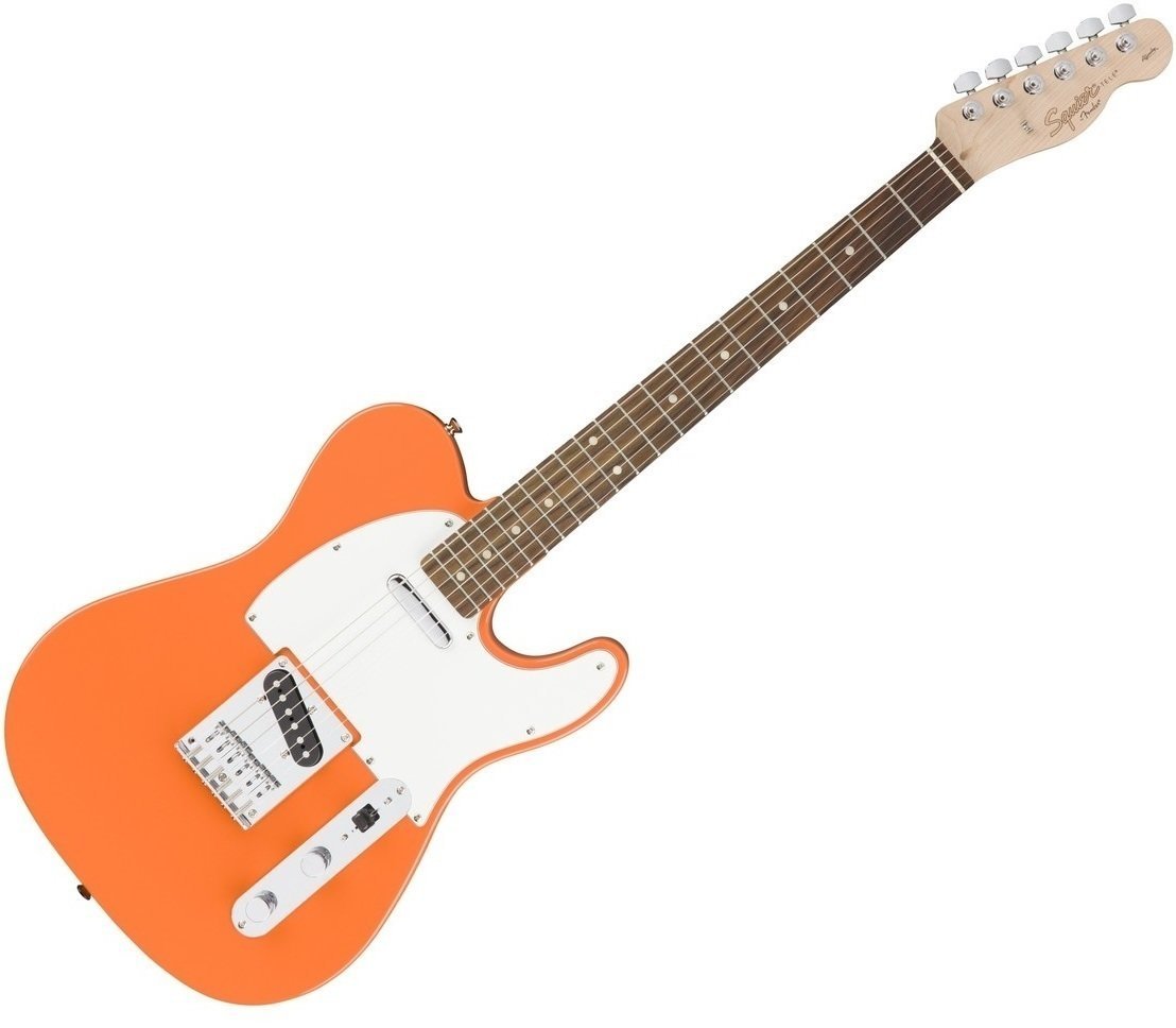 Elektrisk gitarr Fender Squier Affinity Telecaster RW Competition Orange