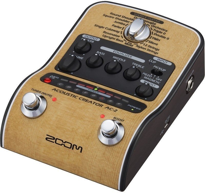 Pedal de efeitos para guitarra Zoom AC-2 Acoustic Creator