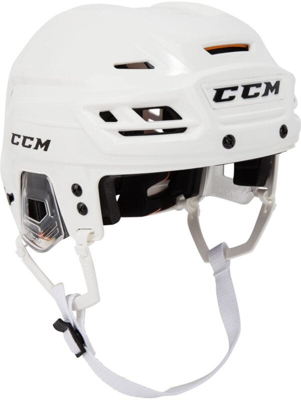 Eishockey-Helm CCM Tacks 710 SR Weiß L Eishockey-Helm