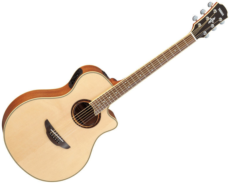 Jumbo elektro-akoestische gitaar Yamaha APX 700II NT