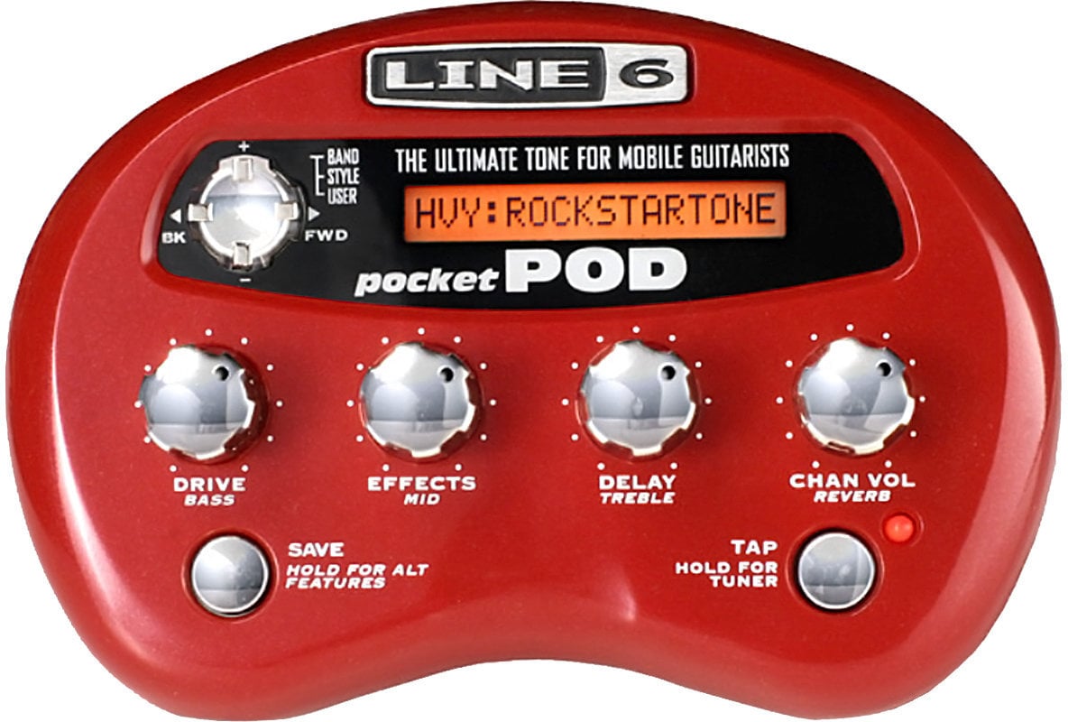 Multi-efeitos para guitarra Line6 Pocket POD