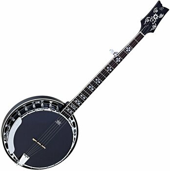Banjo Ortega OBJ450-SBK Semi Satin Black - 1