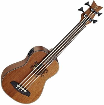Basové ukulele Ortega Lizzy FL Basové ukulele Natural - 1