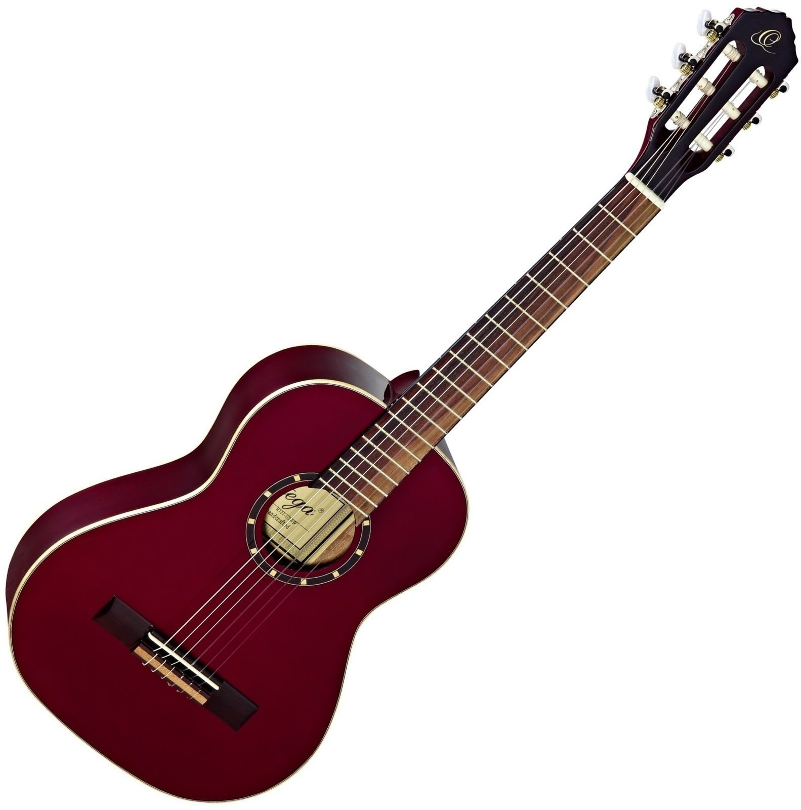 Klassisk gitarr Ortega R121 1/2 Wine Red