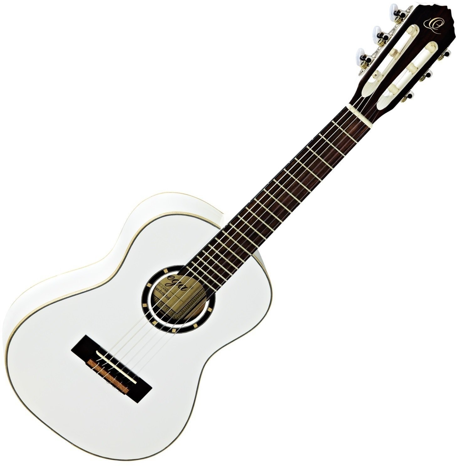 Kwart klassieke gitaar voor kinderen Ortega R121 1/4 Wit