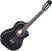 Klassieke gitaar met elektronica Ortega RCE141 4/4 Zwart