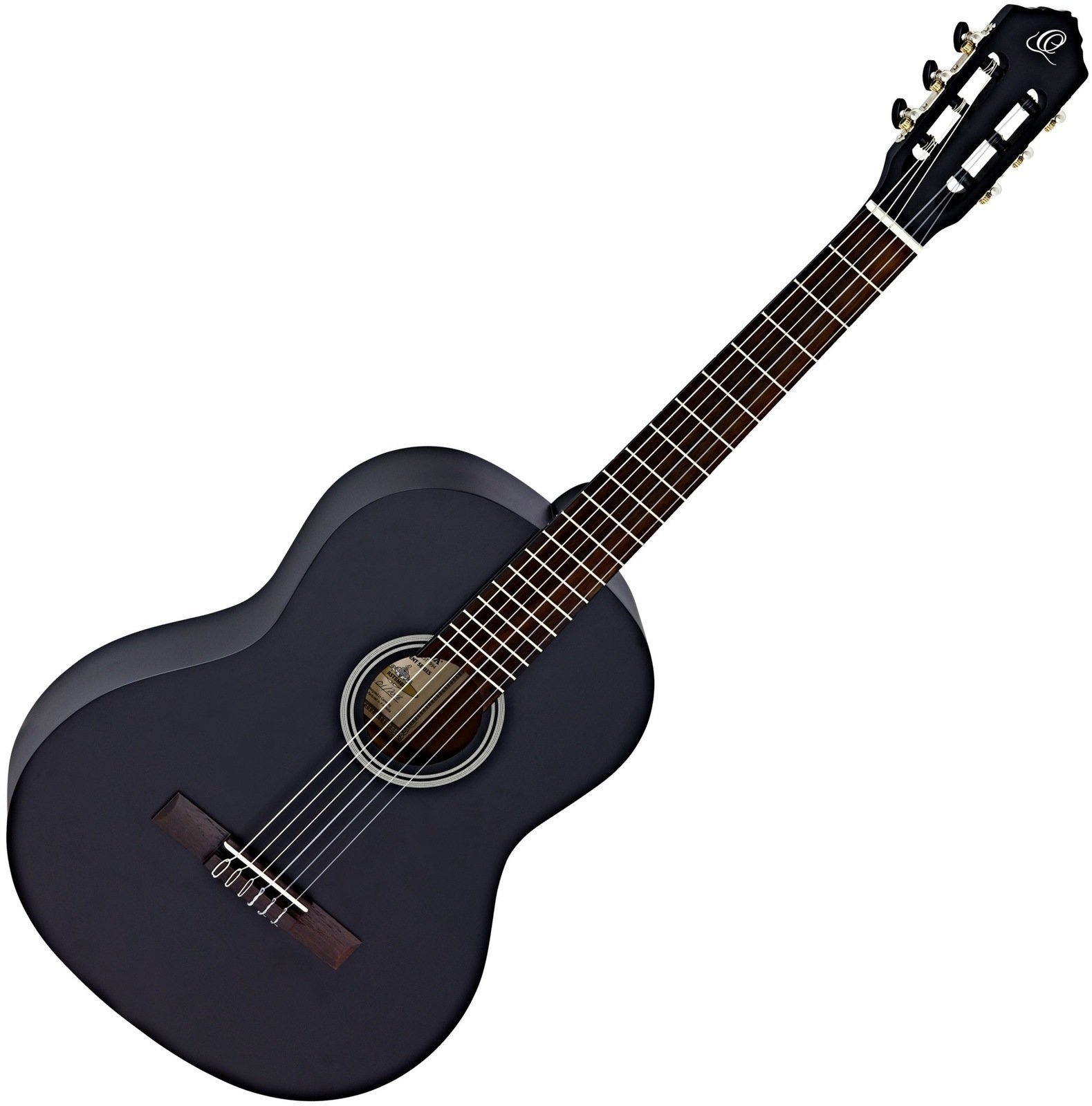 Klassisk gitarr Ortega RST5MBK 4/4 Satin Black