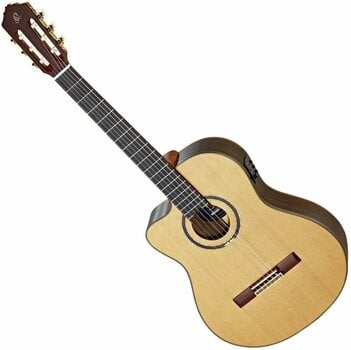 Klassieke gitaar met elektronica Ortega RCE159MN-L - 1