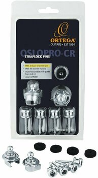 Strap Lock Ortega OSLOPRO Strap Lock Cromado - 1
