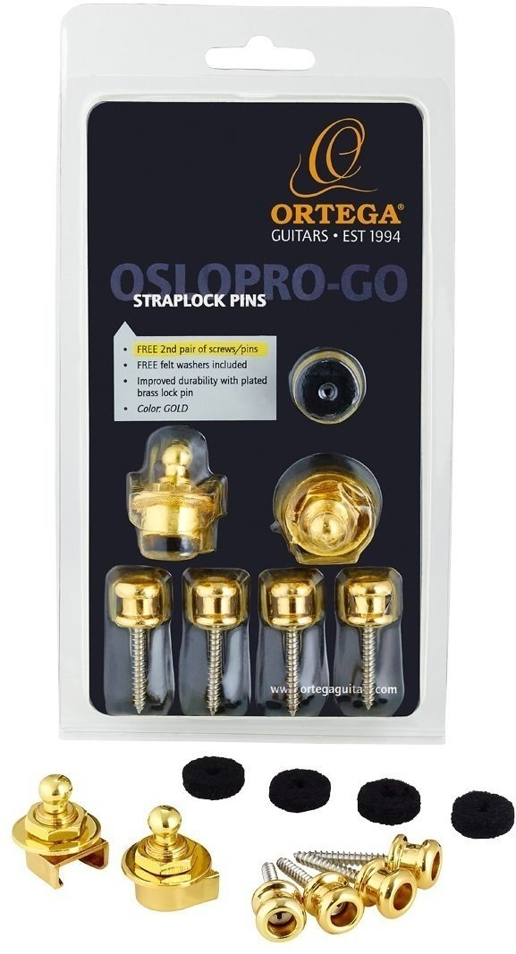 Strap-locks Ortega OSLOPRO Strap-locks Zlata