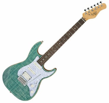 Electric guitar Michael Kelly 1963 Blue Jean Wash - 1