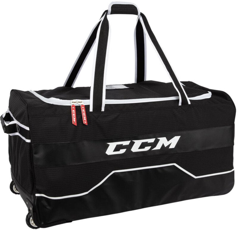 Сак за хокей с колелца CCM 370 Player Basic Wheeled Bag JR JR Сак за хокей с колелца