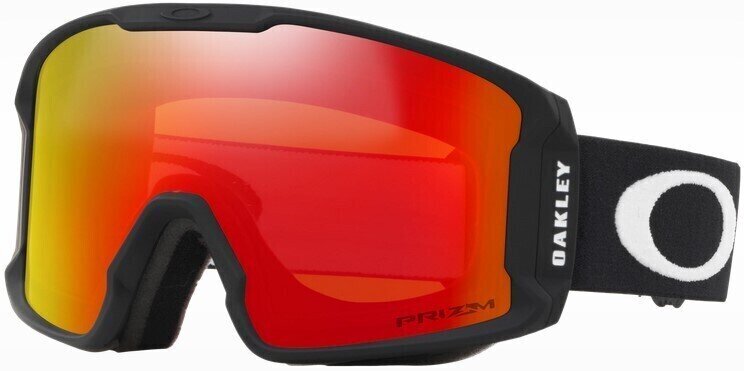 Masques de ski Oakley Line Miner XM 709304 Matte Black/Prizm Torch Iridium Masques de ski