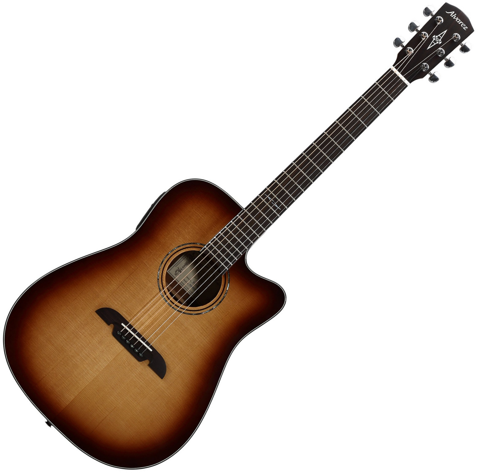 electro-acoustic guitar Alvarez AD60CESHB Natural