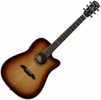 Elektroakusztikus gitár Alvarez AD60CESHB Natural - 1