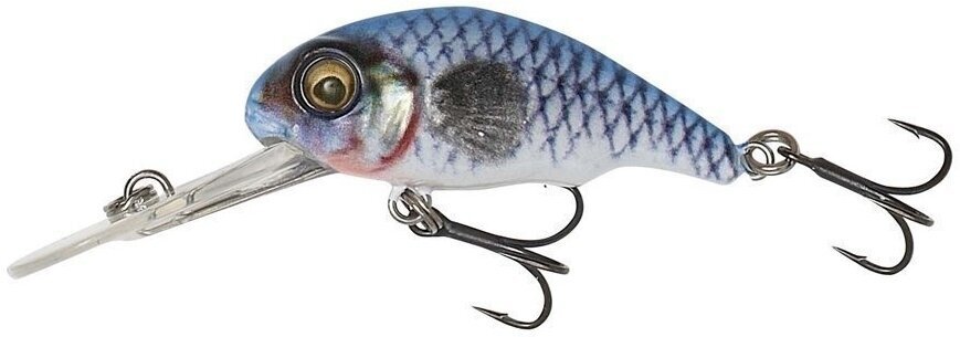 Fishing Wobbler Savage Gear 3D Goby Crank Blue Silver 4 cm 3,5 g