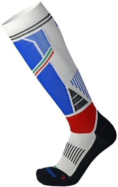 Ski Socks Mico Medium Weight M1 Bianco L Ski Socks