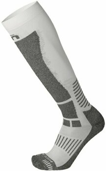 Ski Socks Mico Medium Weight Warm Control Bianco L Ski Socks - 1