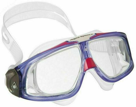 Swimming Goggles Aqua Sphere Swimming Goggles Seal 2.0 Clear Lens Levender/Pink UNI - 1